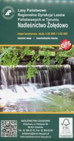Opakowanie Nadleśnictwo Żołędowo mapa turystyczna 1:30 000