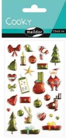 Opakowanie Naklejki 3D Boże Narodzenie