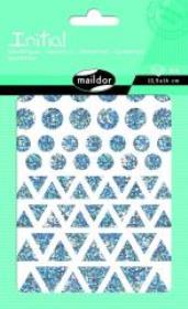 Opakowanie Naklejki Initial Kształty