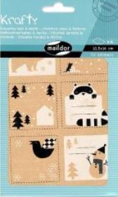 Opakowanie Naklejki Krafty Boże Narodzenie