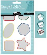 Opakowanie Naklejki Secret Stick' ze zdrapką