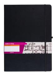 Opakowanie Notes A4 z gumką Formalizm linia czarny