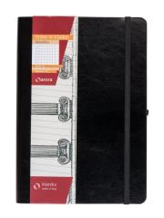 Opakowanie Notes A5 z gumką Klasyka kratka czarny