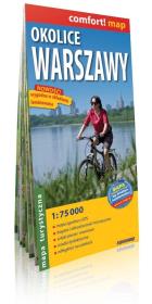 Opakowanie Okolice Warszawy mapa turystyczna 1:75 000