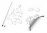 Opakowanie Papier - kolorowanka w rolce Boże Narodzenie