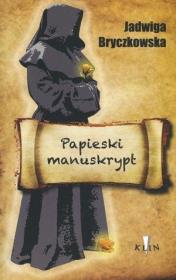Papieski manuskrypt. Autor: Bryczkowska Jadwiga. Dadada.pl Okładka książki Papieski manuskrypt