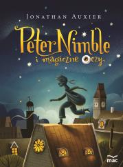 Peter Nimble i magiczne oczy. Autor: Jonathan Auxier. Dadada.pl Okładka książki Peter Nimble i magiczne oczy