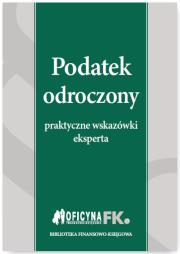 Okładka książki Podatek odroczony