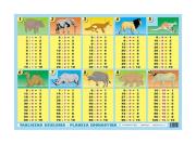 Opakowanie Podkładka na biurko Tabliczka dzielenia