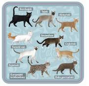 Opakowanie Podkładki pod kubek z kotami, zestaw 2szt