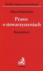 Okładka książki Prawo o stowarzyszeniach Komentarz
