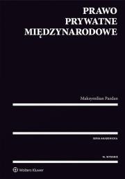 Okładka książki Prawo prywatne międzynarodowe