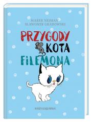 Przygody kota Filemona. Autor: Sławomir Grabowski, Marek Nejman. Dadada.pl Okładka książki Przygody kota Filemona
