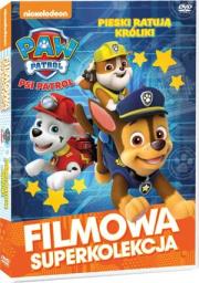 Okładka książki Psi Patrol. Pieski ratują króliki DVD