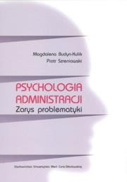 Okładka książki Psychologia administracji