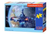 Opakowanie Puzzle 120 Alien Spaceship