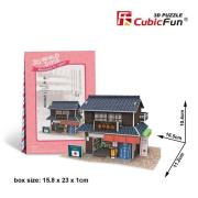 Okładka książki Puzzle 3D Domki świata - Japonia Confectioner shop 24el.(W31