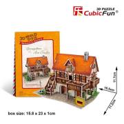 Okładka książki Puzzle 3D Domki świata - Niemcy Art Studio 39el.(W3125H)