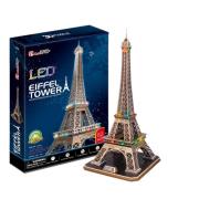 Puzzle 3D LED Wieża Eiffela 85 el.. Autor: 306-20507. Dadada.pl Okładka książki Puzzle 3D LED Wieża Eiffela 85 el.