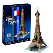 Puzzle 3D Wieża Eiffel tower. Wydawca: Cubic Fun. Dadada.pl Opakowanie Puzzle 3D Wieża Eiffel tower