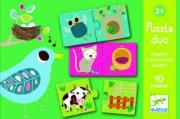 Puzzle pary - Zwierzęta i ich domy. Wydawca: Djeco. Dadada.pl Opakowanie Puzzle pary - Zwierzęta i ich domy