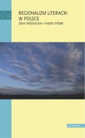 Okładka książki Regionalizm literacki w Polsce