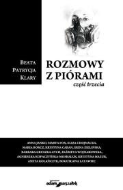 Okładka książki Rozmowy z piórami część trzecia