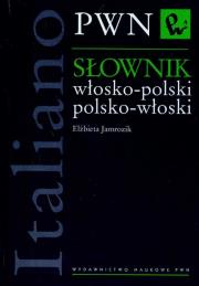Okładka książki Słownik włosko-polski polsko-włoski  PWN
