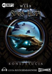 Stara flota Tom 1 Konstytucja - Audiobook. Autor: Nick Webb. Dadada.pl Okładka książki Stara flota Tom 1 Konstytucja - Audiobook