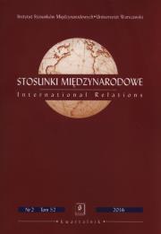 Opakowanie Stosunki Międzynarodowe 52 2/2016