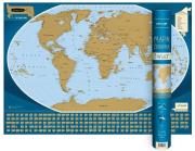 Świat mapa zdrapka 1:50 000 000. Autor:   Praca zbiorowa. Dadada.pl Okładka książki Świat mapa zdrapka 1:50 000 000