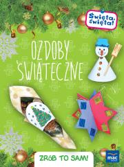 Okładka książki Święta, święta! Święta, święta! Ozdoby świąteczne Zrób to sam