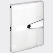 Opakowanie Teczka A4 PP z gumką Easy Orga Biała transparentna