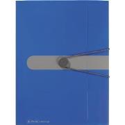 Okładka książki Teczka rysunkowe A4 PP z gumką niebieska Easy Orga