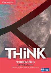 Think 5 Workbook with Online Practice. Autor: Puchta Herbert, Stranks Jeff, Lewis-Jones Peter. Dadada.pl Okładka książki Think 5 Workbook with Online Practice