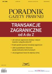 Opakowanie Transakcje zagraniczne od A do Z