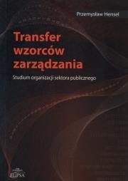 Okładka książki Transfer wzorców zarządzania