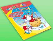 Okładka książki Uczę się i bawię. Łamigłówki z Mikołajem