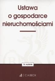Okładka książki Ustawa o gospodarce nieruchomościami