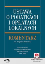 Okładka książki Ustawa o podatkach i opłatach lokalnych Komentarz