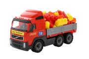 Opakowanie Volvo samochód z burtami + Klocki 60 elementów