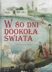 W 80 dni dookoła świata. Autor: Francia Giada. Dadada.pl Okładka książki W 80 dni dookoła świata
