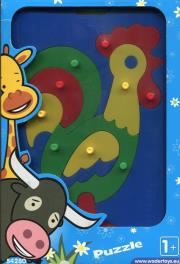 Opakowanie Wader Puzzle edukacyjne kogut