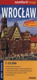 Wrocław Plan miasta 1:22 500  laminowany. Wydawca: ExpressMap. Dadada.pl Opakowanie Wrocław Plan miasta 1:22 500  laminowany