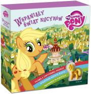 Wspaniały świat kucyków. Autor: My Little Pony. Dadada.pl Okładka książki Wspaniały świat kucyków
