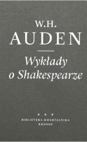 Okładka książki Wykłady o Shakespearze,wydanie II