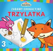 Okładka książki Zabawy edukacyjne trzylatka. Akademia Malucha