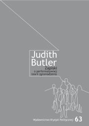 Zapiski o performatywnej teorii zgromadzenia. Autor: Judith Butler. Dadada.pl Okładka książki Zapiski o performatywnej teorii zgromadzenia