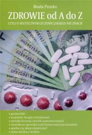 Zdrowie od A do Z. Autor: Beata Peszko. Dadada.pl Okładka książki Zdrowie od A do Z