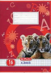 Okładka książki Zeszyt 16 A5 kratka Animals